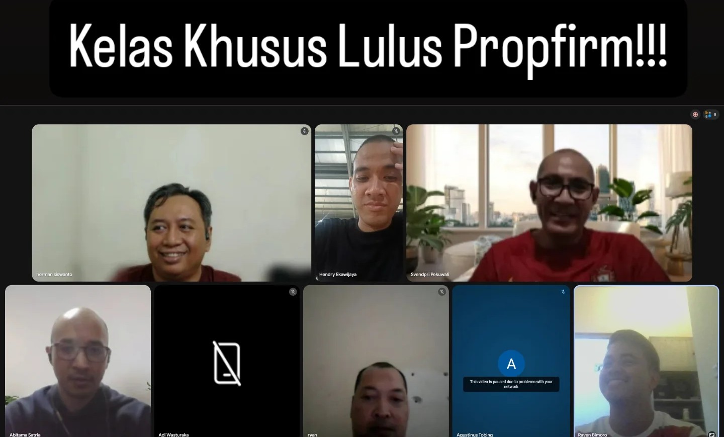 Kelas Khusus Lulus Propfirm — kelas online SPTeknik